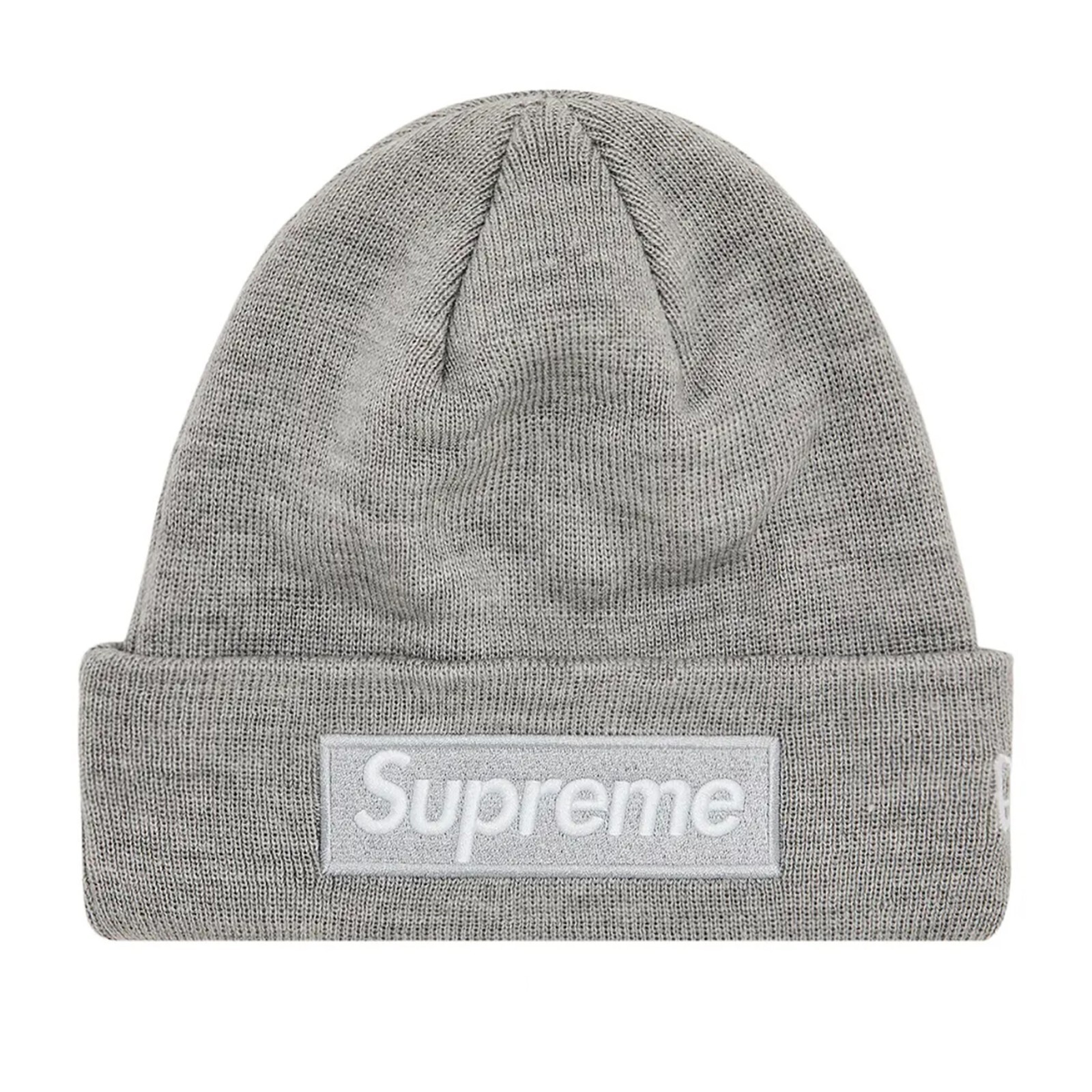 帽子 Supreme Crochet Beanie Heather Grey Supreme x New Era FW24 Box Logo Beanie Heather Grey | eBay