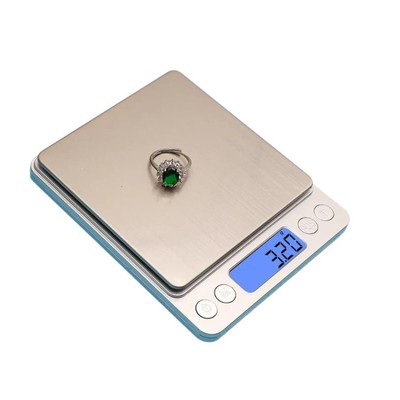 Digital Jewelry Scale 2000gx0.1g Multifunctional Mini Precision Electronic Scale