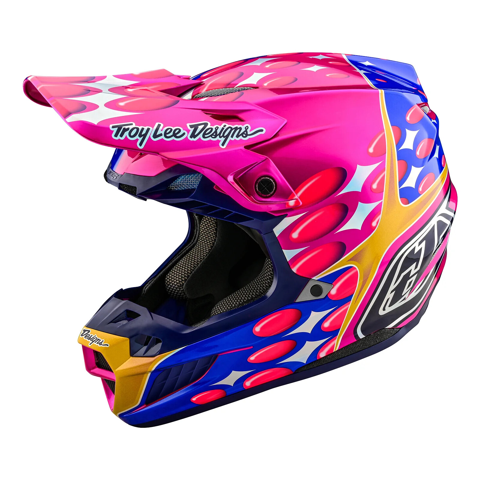 ホットウィール　Troylee design Dairy Delivery 2024 TROY LEE DESIGNS TLD SE5 COMPOSITE HELMET LE BLURR PINK