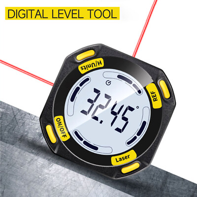 New Laser Angle Finder 3-in-1 Line Digital Level Tool Magnetic Angle Gauge LevqD