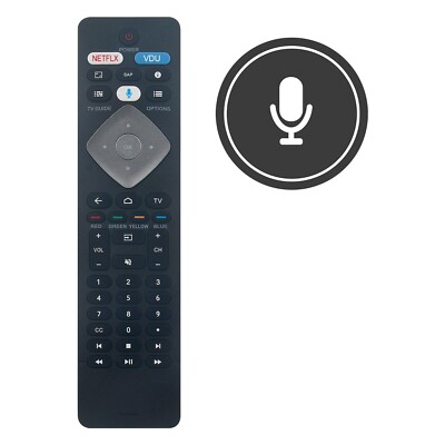 BT800 Voice Remote Control Fit for Phil-ips TV 65PFL5504/F7 50PFL5604/F7