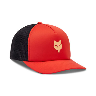 Fox Racing Womens Boundary Trucker Hat Cotton Mesh Snapback