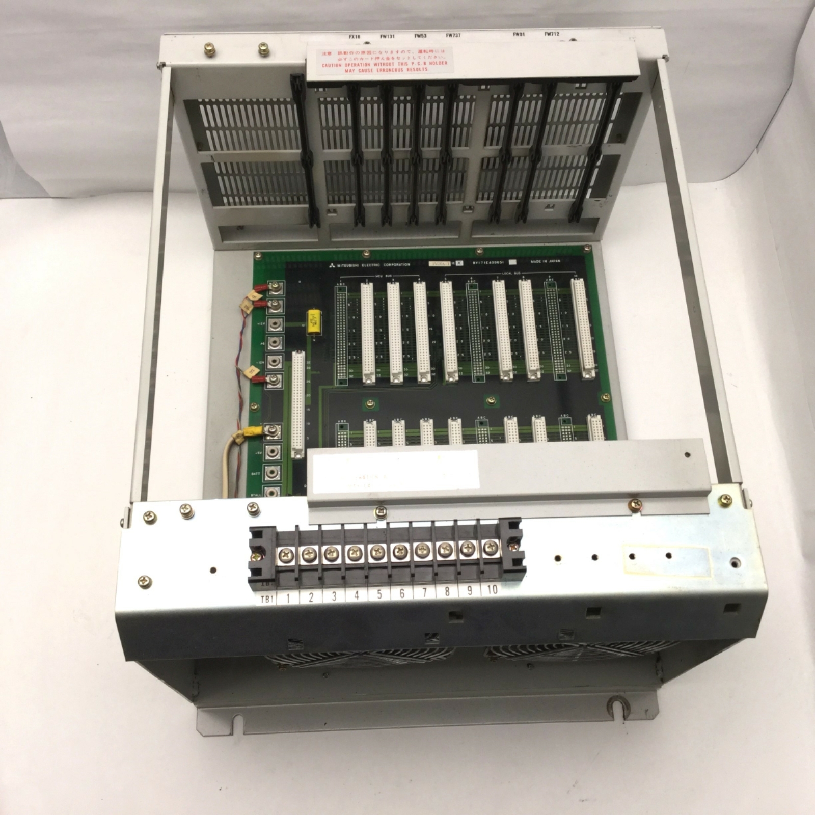Mitsubishi UF20A-1 MELDAS-W4A Control Unit Rack For DWC-110C Mitsubishi UF20A-1 MELDAS-W4A Control Unit Rack For DWC-110C