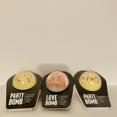 Da Bomb Fun Size Fizzers. Lot Of 3 (1 Love Bomb & 2 Party Bomb)