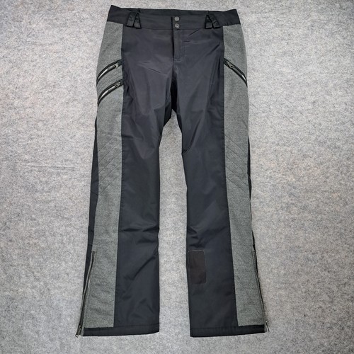 Obermeyer Resort Pants Womens Size 10 Gray Snow Ski Straight Insulated Snowboard