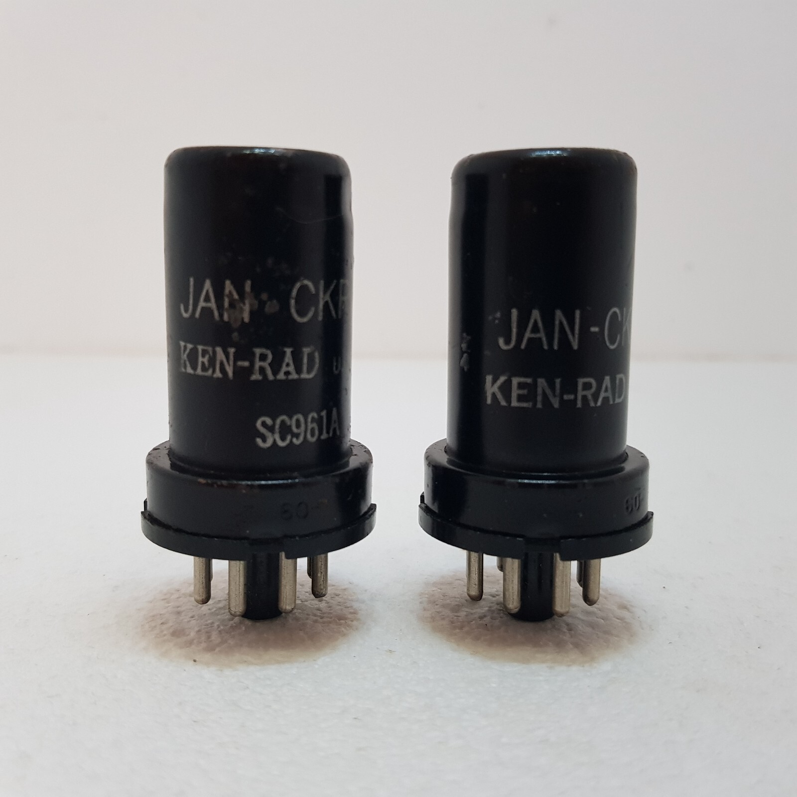 12SJ7 VT-162 JAN-CKR USA KEN-RAD matched pair NOS tested | eBay
