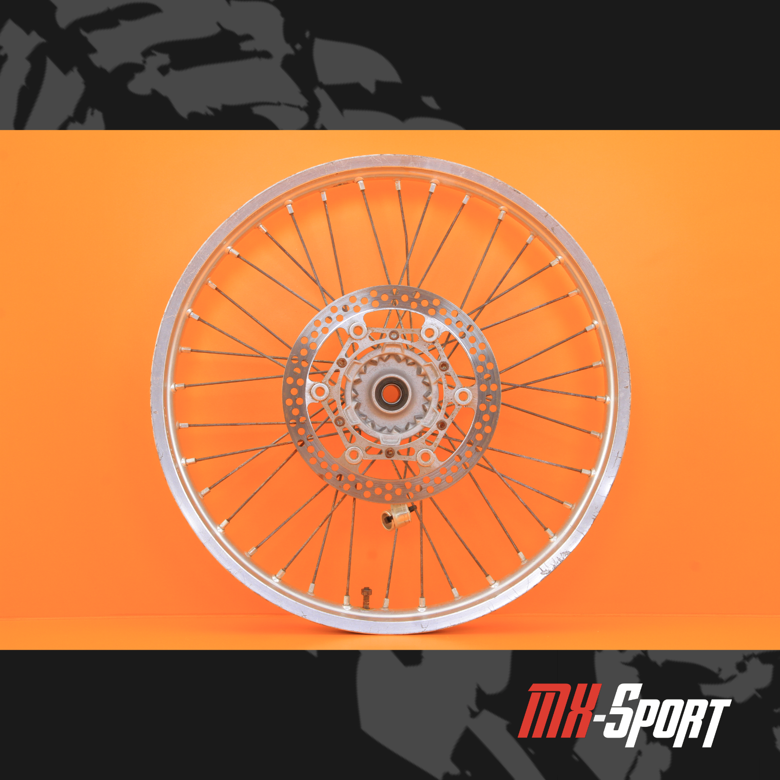 02-13 2005 YZ250F YZ 250F OEM Front Wheel Hub Spokes Rim Assembly 21x1.6