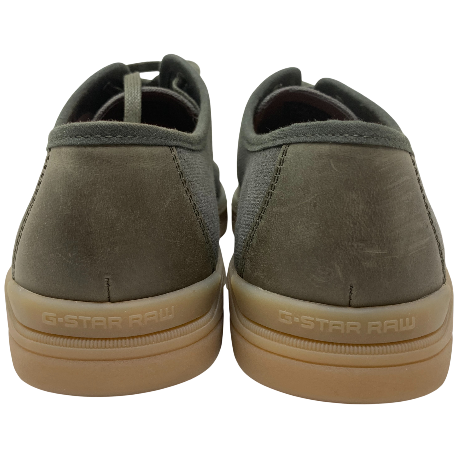 NEW G-Star Raw Guardian Fashion Sneakers Army Green Combat EU Sz 41 US 9 NWT - Picture 11 of 13