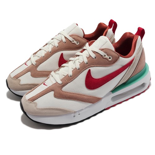 

Nike Air Max Dawn Sail Red Мужские унисекс повседневные кроссовки для образа жизни Кроссовки DQ4976-161, Белый, Air Max Dawn
