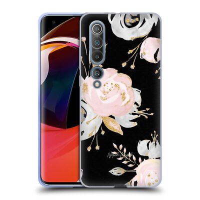 OFFICIAL NATURE MAGICK ROSE GOLD GLITTER NIGHT ROSES GEL CASE FOR XIAOMI PHONES