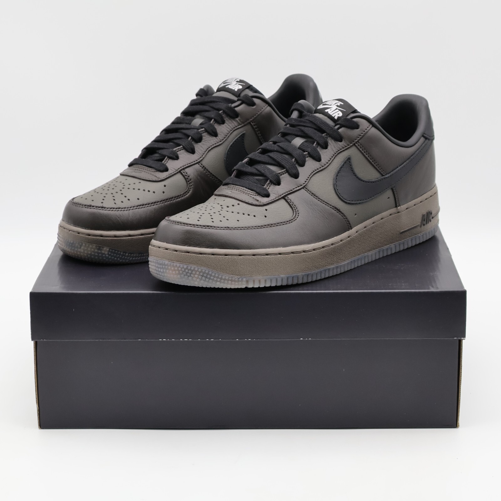 FZ4167-200 Nike Air Force 1 Low Black Tea and Petra Brown
