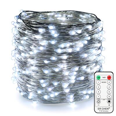 Fairy Lights Plug in, 99ft 300 LED Starry String Lights Dimmable with Remote ...