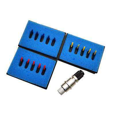 1Blade Holder + 5Pcs Graphtec CB09 Blades Vinyl Cutter Plotter 30° 45° 60°