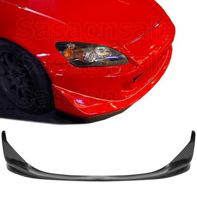 [SASA] Fit for 04-09 Honda S2000 AP2 Only CR Style PU Front Bumper Lip Splitter
