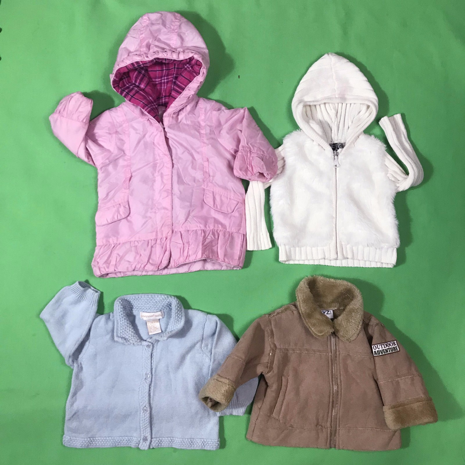 43  pieces  baby girl's  cute  every day  clothes mixed lots  size --12 Months