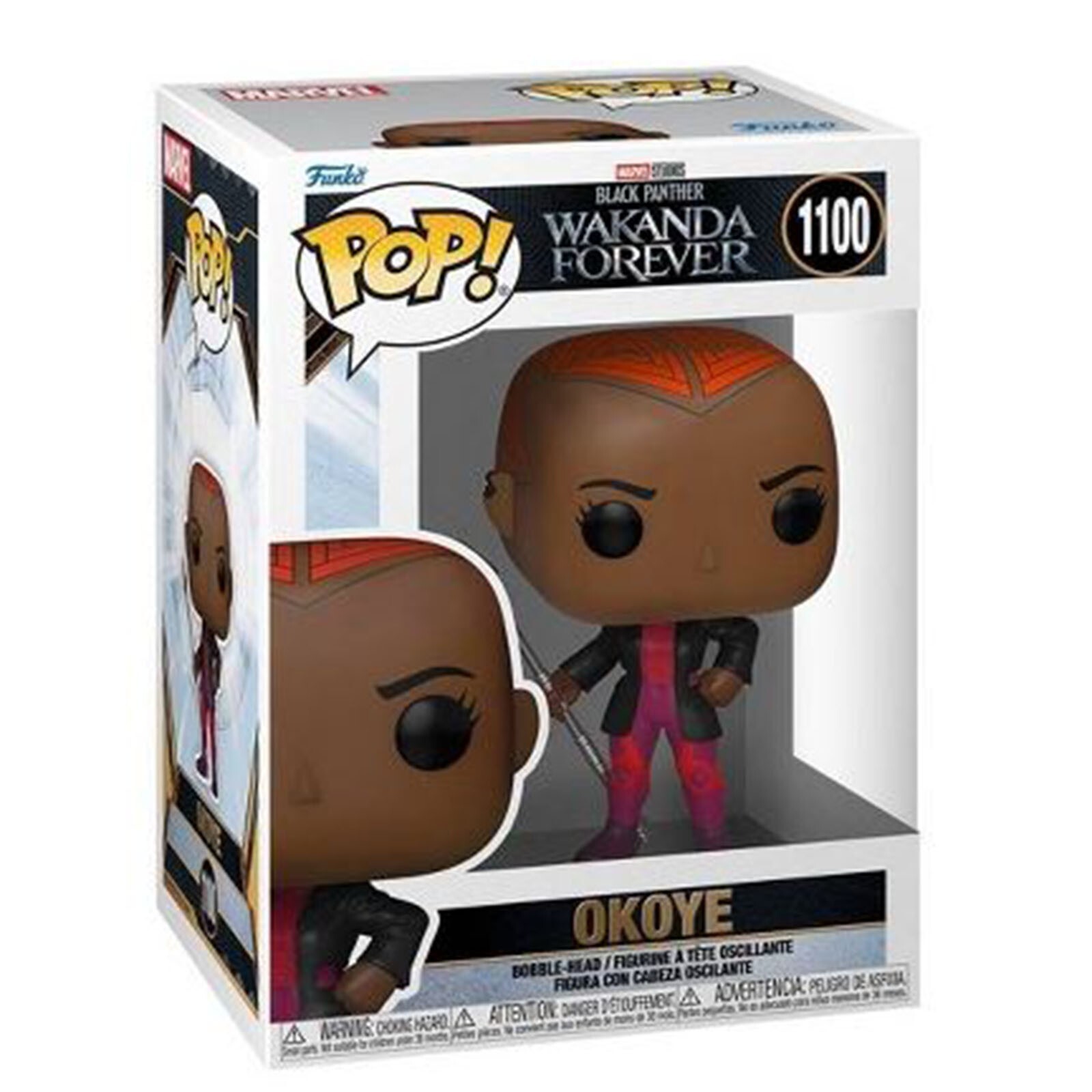 Виниловая фигурка Funko Marvel Black Panther Wakanda Forever POP Okoye НОВАЯ