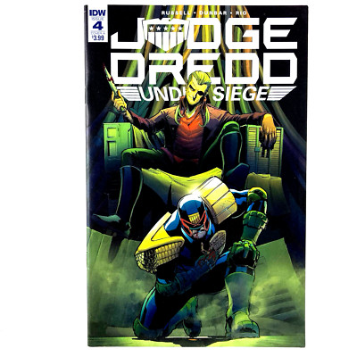 Judge Dredd Under Siege #4 2018 IDW VF+ Mark Russell Max Dunbar