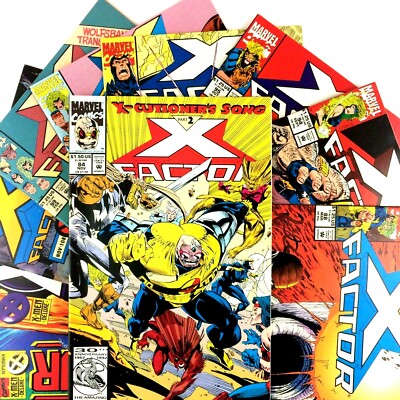 X-Factor 10 Comic Book Lot Run Marvel Issues 84 88 94 95 96 97 99 108 113 114 