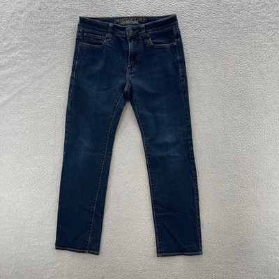 American Eagle Jeans Mens 28x30 Blue Original Straight Medium Wash Stretch Denim