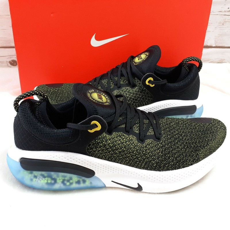 Nike Joyride Run Flyknit Men S Running Shoes Black Yellow Sz 10 5 Aq2730 010 Polybull Com