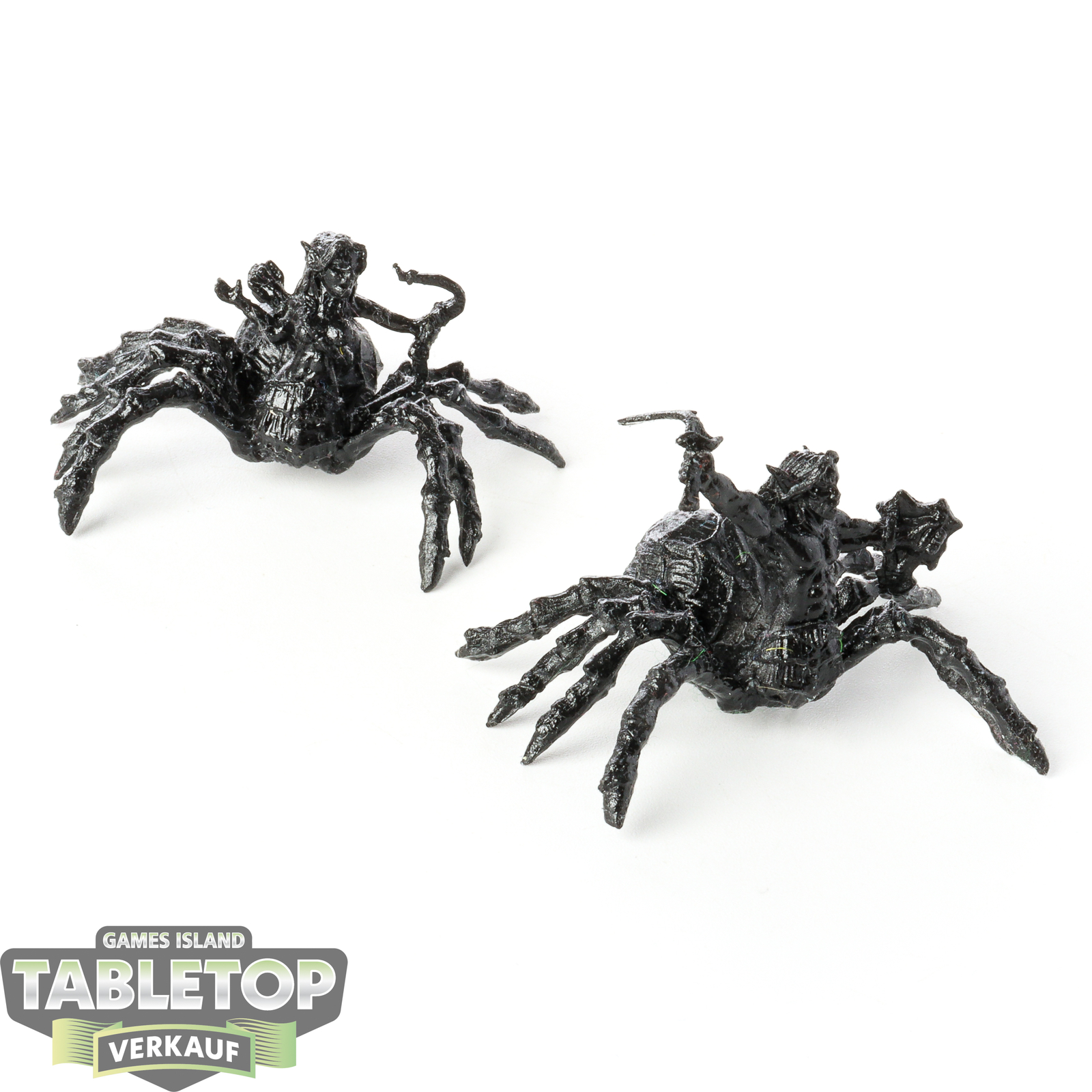 Miniaturen - 2x Arachnid Warrior & Archer - grundiert