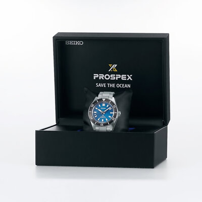 Pre-owned Seiko Prospex Spb297j1 Glacier Save The Ocean 1965 Reissue Automatic Diver Watch