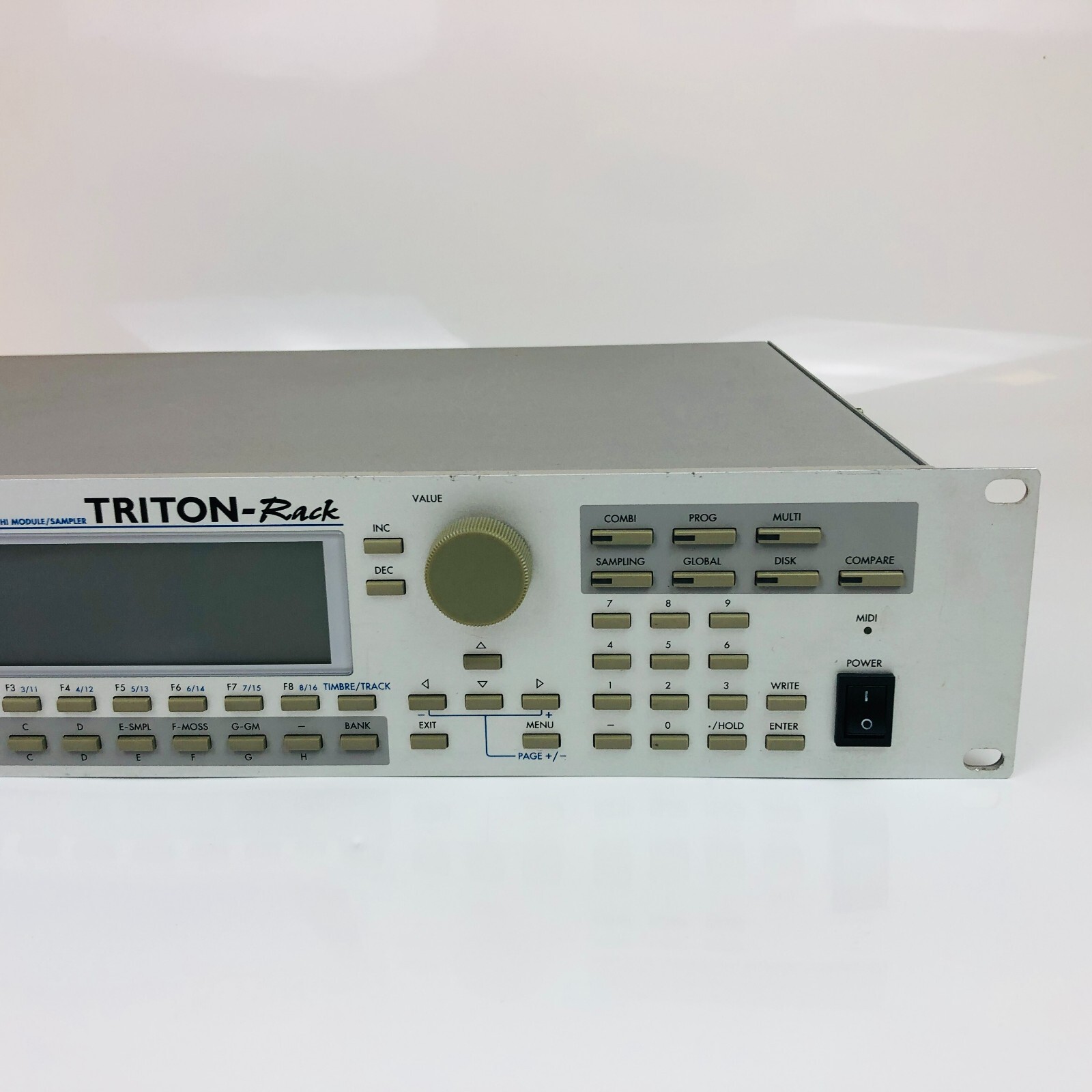 KORG TRITON RACK SYNTHESIZER sound source module KORG TRITON RACK SYNTHESIZER sound source module