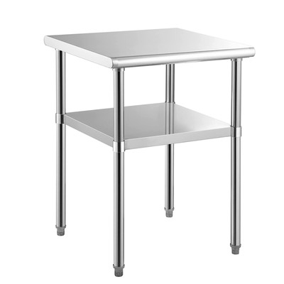 24x24inch Heavy Duty Work Table,Stainless Steel Work&Prep Table for Kitchen,Home