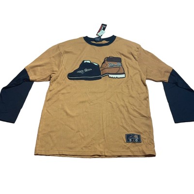 DJC (Designer Jeans Co.) Men's T-Shirt  Regular Fit Size XL Brown / Black