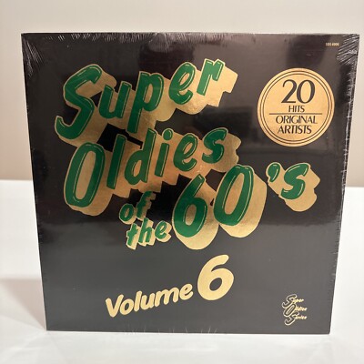Super Oldies Of The 60's Volume 6 Vinyl Lp Sealed Brand New 1984