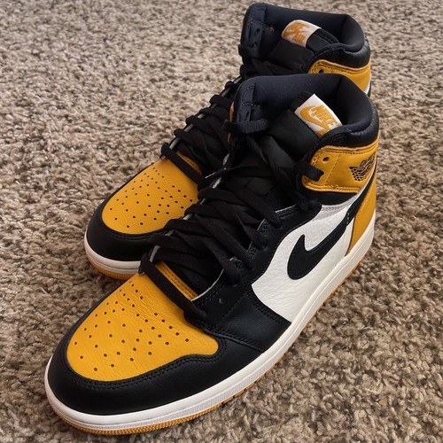 Air Jordan 1 Retro High OG Taxi Sneakers Men's Size 10 | eBay