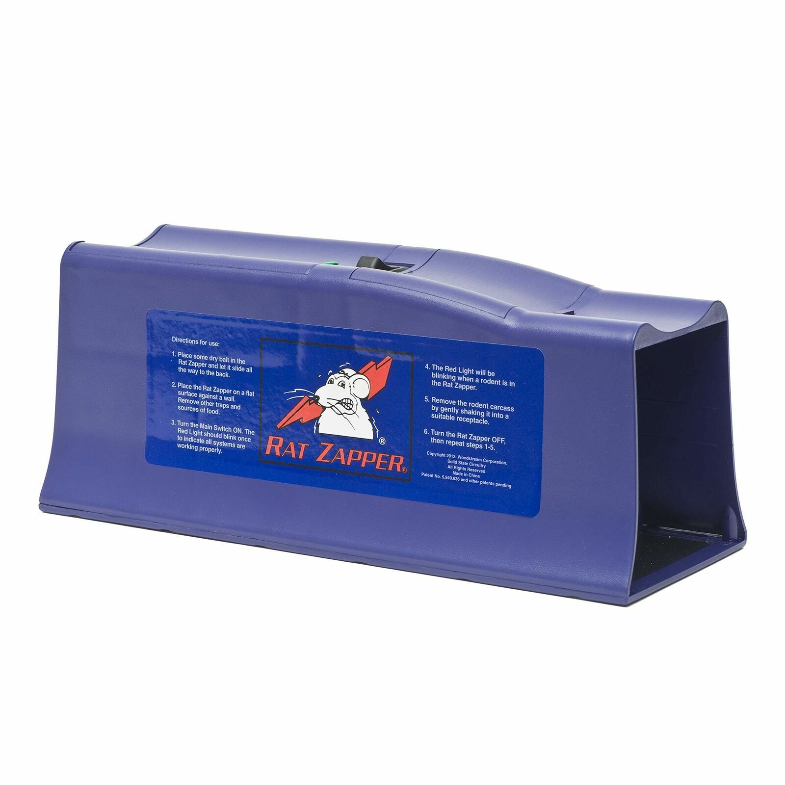 Rat Zapper RZC001-4, Electronic Rat Chipmunk Zapper Trap