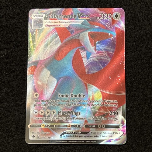 世界112枚 PSA10 ボーマンダVMAX salamence HR 44 Pokemon SALAMENCE VMAX 144/189 (Ultra Rare) Darkness Ablaze
