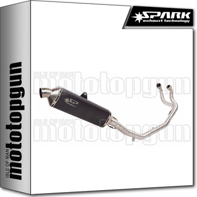 SPARK FULL SYSTEM EXHAUST RACE BLACK DAKAR HONDA AFRICA TWIN ADV SPORT 2018 18