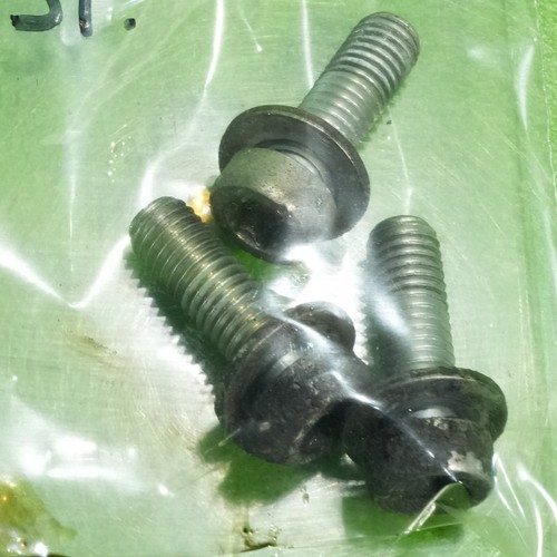 12-19 Fiat 500 OEM engine motor 1.4L vacuum pump mount bolts SET