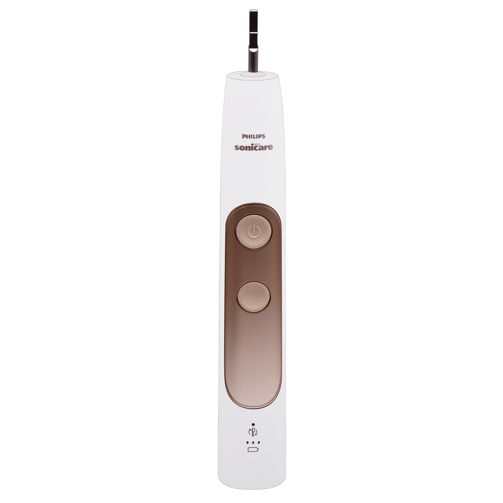 Philips Sonicare ExpertClean Sonic Electric Toothbrush Handle HX962G Gold NoBox Philips Sonicare ExpertClean Sonic Electric Toothbrush Handle HX962G Gold NoBox