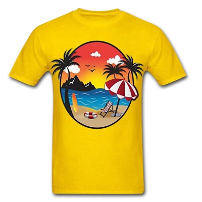 Summer Beach style T-shirt beach vacation t-shirt custom Beach Holidays Shirt