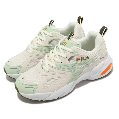 Fila Defender Бежево-Зеленые Женские Повседневные Кроссовки LifeStyle Shoes