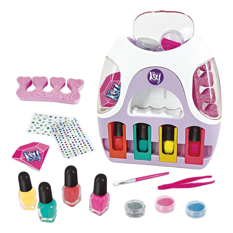 Kids Nail Polish Set for Girls Nail Art Kits with Nail Dryer Quick Dry agreeable