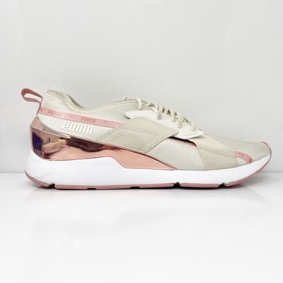 

Puma Womens Muse X 2 Metallic 370838-03 Бежевая Повседневная Обувь Кроссовки Размер 11, Бежевый, Muse X 2 Metallic