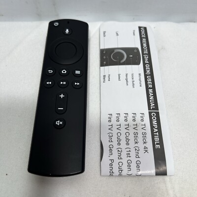 Fire TV Stick 4K Replacement Voice Remote (2nd Gen) ~ NEW