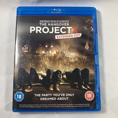 Project X Extended Cut Blu-ray UK Version