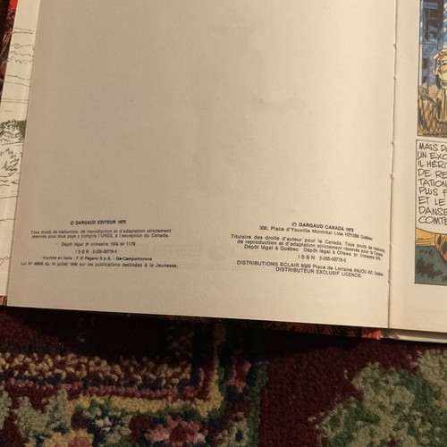 La Jeunesse de Blueberry    Charlier & Dargaud    HC   1975 Trade