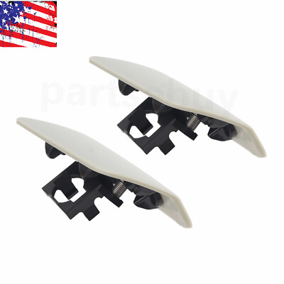 Pair Left+Right Headlight Washer Cover for 2011-2013 BMW E92 E93 LCI 328i xDrive