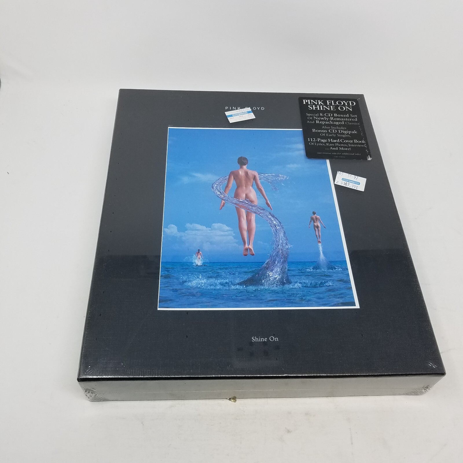 NEW SEALED Pink Floyd Shine On 8 CD Box Set Hardcover Book Bonus CD Digipak NEW SEALED Pink Floyd Shine On 8 CD Box Set Hardcover Book Bonus CD Digipak