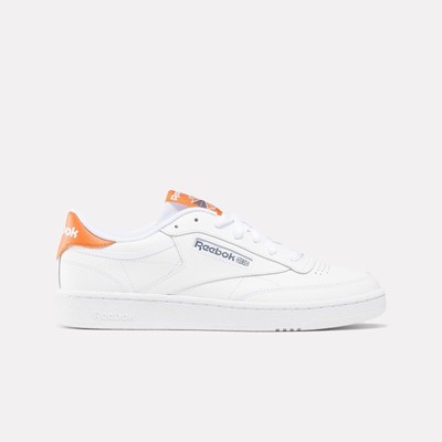 Reebok Club C 85 [100074170] Men Casual Shoes White/Terracotta/East Coast Blue