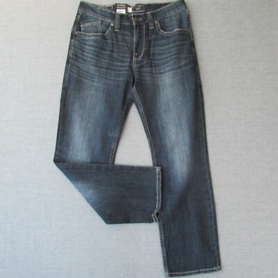 Rock & Republic Jeans 34x30 blue denim straight zip fly casual western New Tags