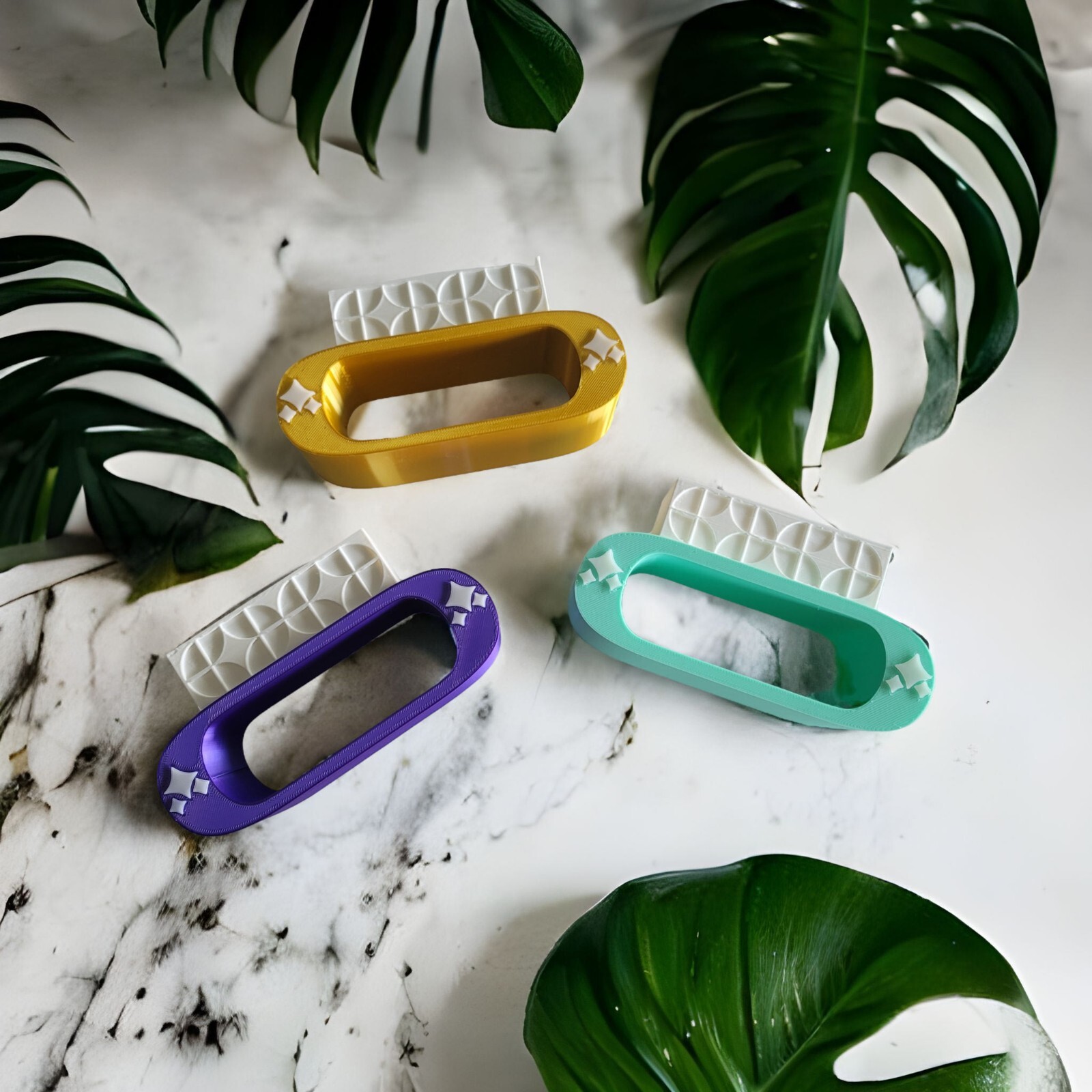 Retro Mid Century Modern Space Age Shelf Planter Home Office Art Deco Decor 60s