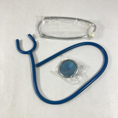Vintage Marshall Electronics Lightweight Blue Nurses Stethoscope 490 NIB