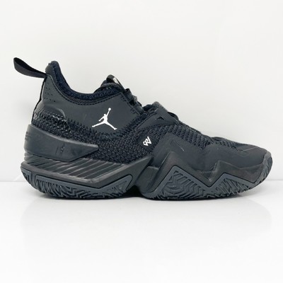 

Черные баскетбольные кроссовки Nike Boys Air Jordan Westbrook CJ0955-002, размер 5 лет, Черный, Air Jordan Westbrook One Take